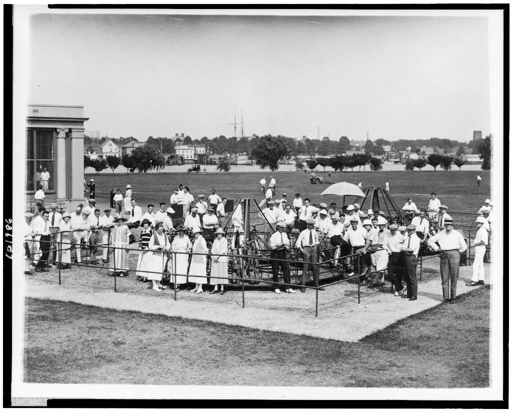Public golf links circa 1909